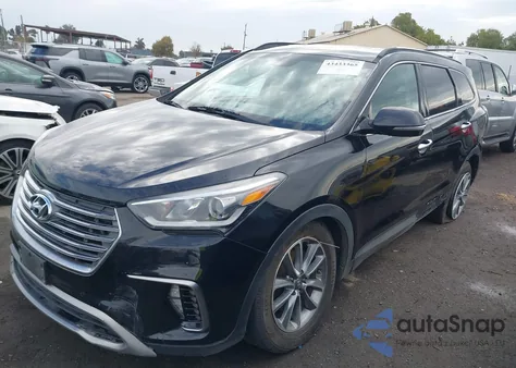 2017 Hyundai Santa Fe Se из США, поврежденный, VIN KM8SN4HF4HU249895